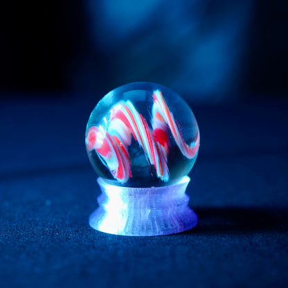 Rainbow Spiral Marble (UV)