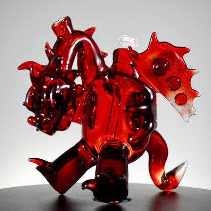 Kiebler - Puff Dragon - Ruby Red