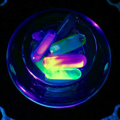 Golovin Glass UV Reactive Pillars