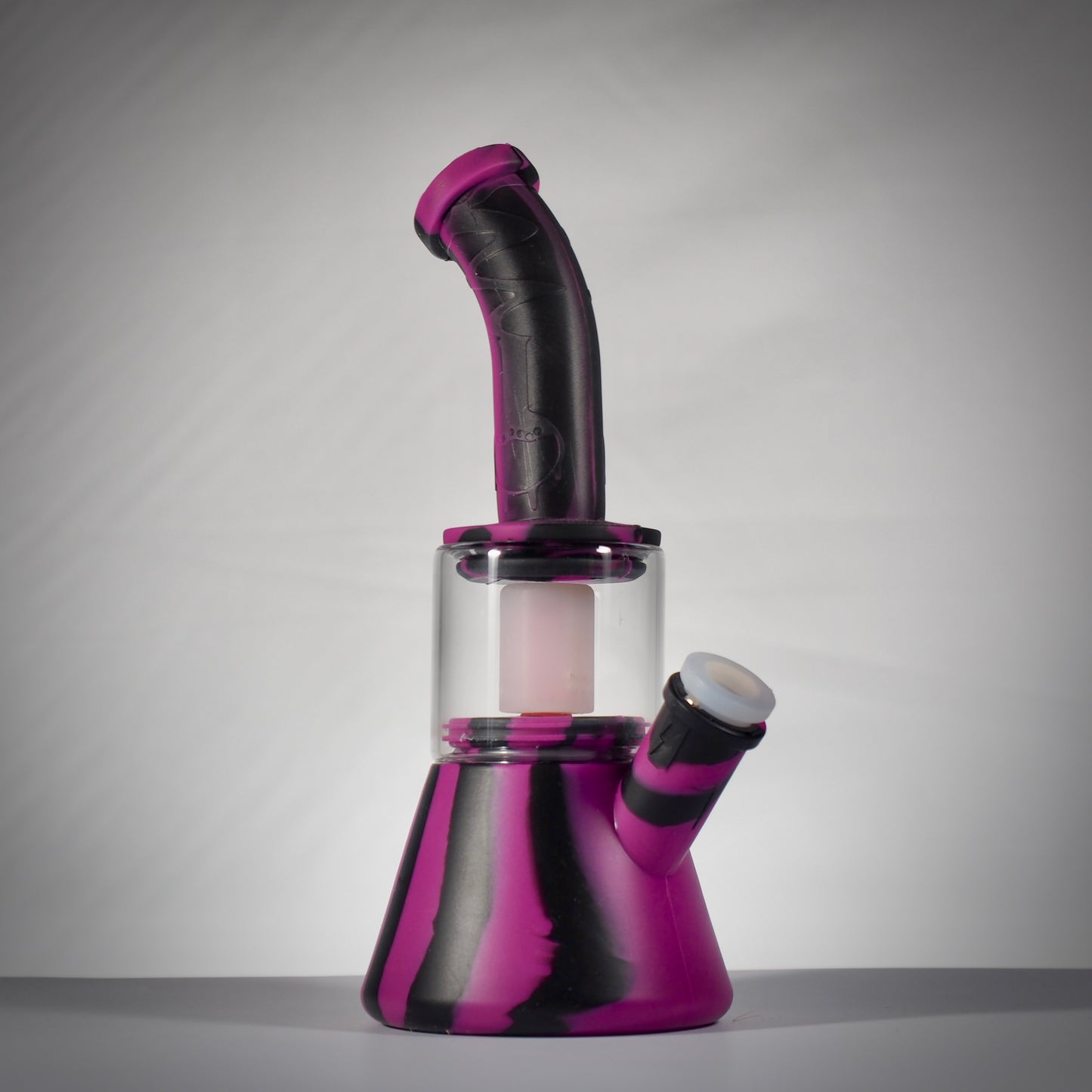 Silicone Glass Bubbler