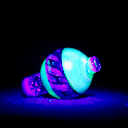 Warwick Glass - Bubble Cap 24mm (UV Reactive)