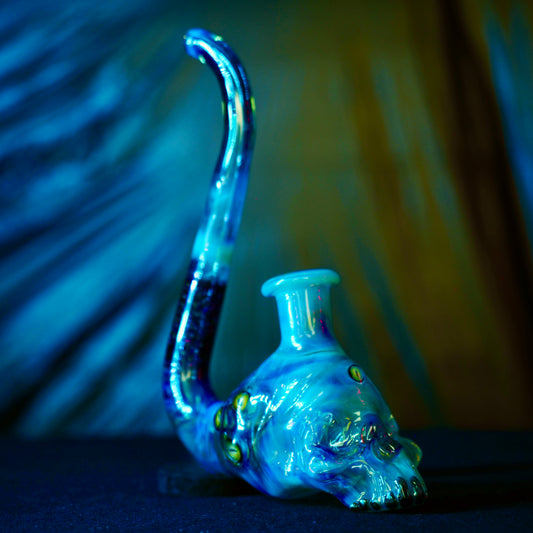 Warwick Glass - 10mm Churchwarden Dry Pipe (UV Reactive)