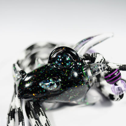 Full Crushed Opal Dragon (Black & Clear)
