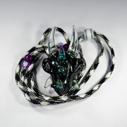 Full Crushed Opal Dragon (Black & Clear)