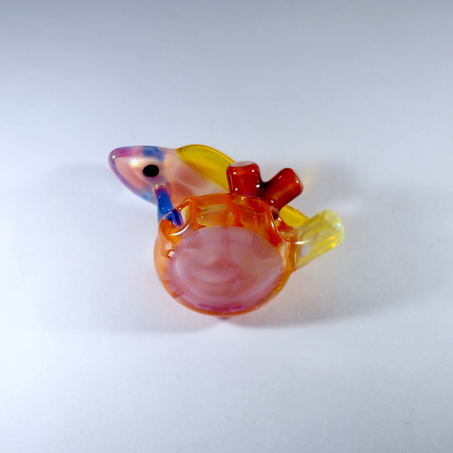 Reef Fish Pendant - White, yellow and orange (UV)
