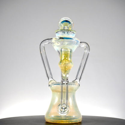Updog Glass - Floating Recycler Silver Fumed