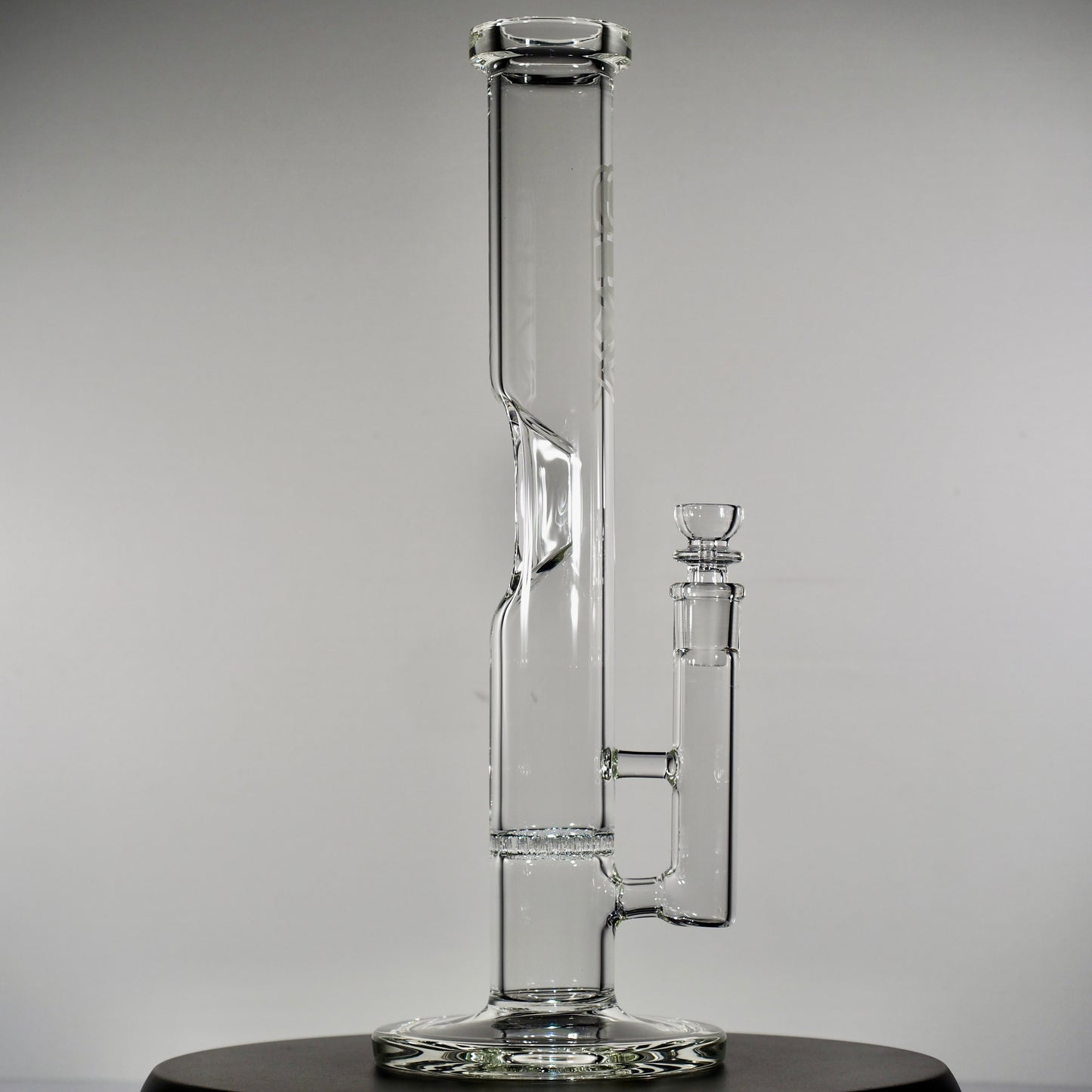 GRAV Honeycomb Tube Bong w/Clear Straight Base