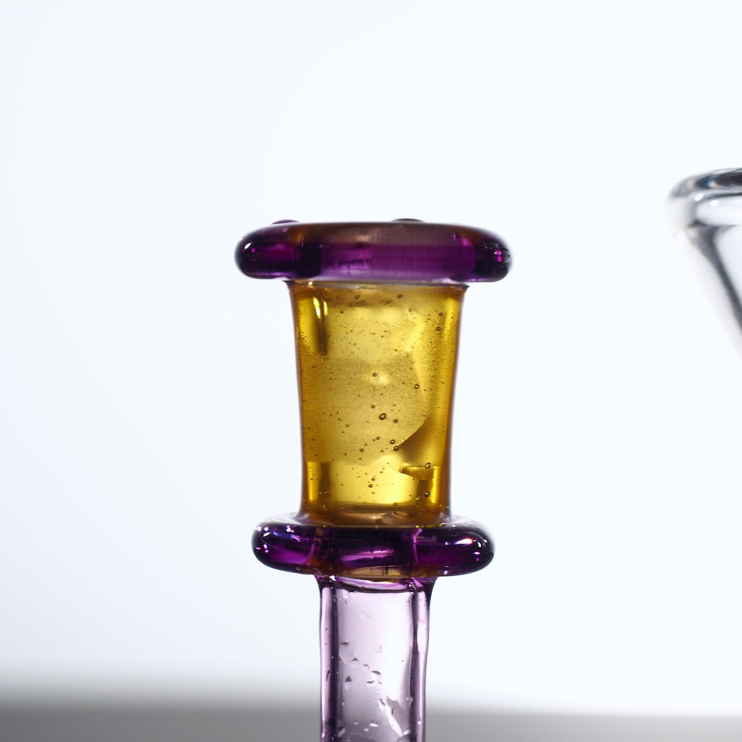 Man Child Glass "Accented Side-Saddle Recycler