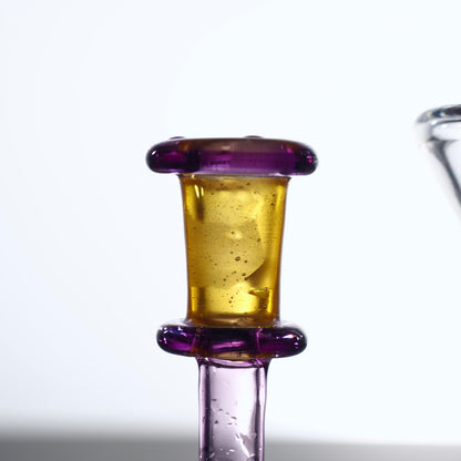 Man Child Glass "Accented Side-Saddle Recycler