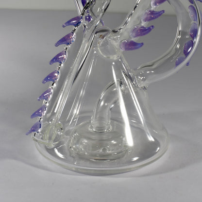 Dual uptake Rig with Purple horns