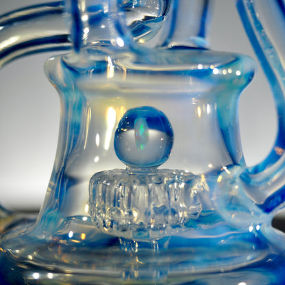 Floating Klein with Egg White Stone
