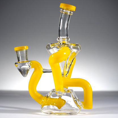 Recycler with 3 hole perc
