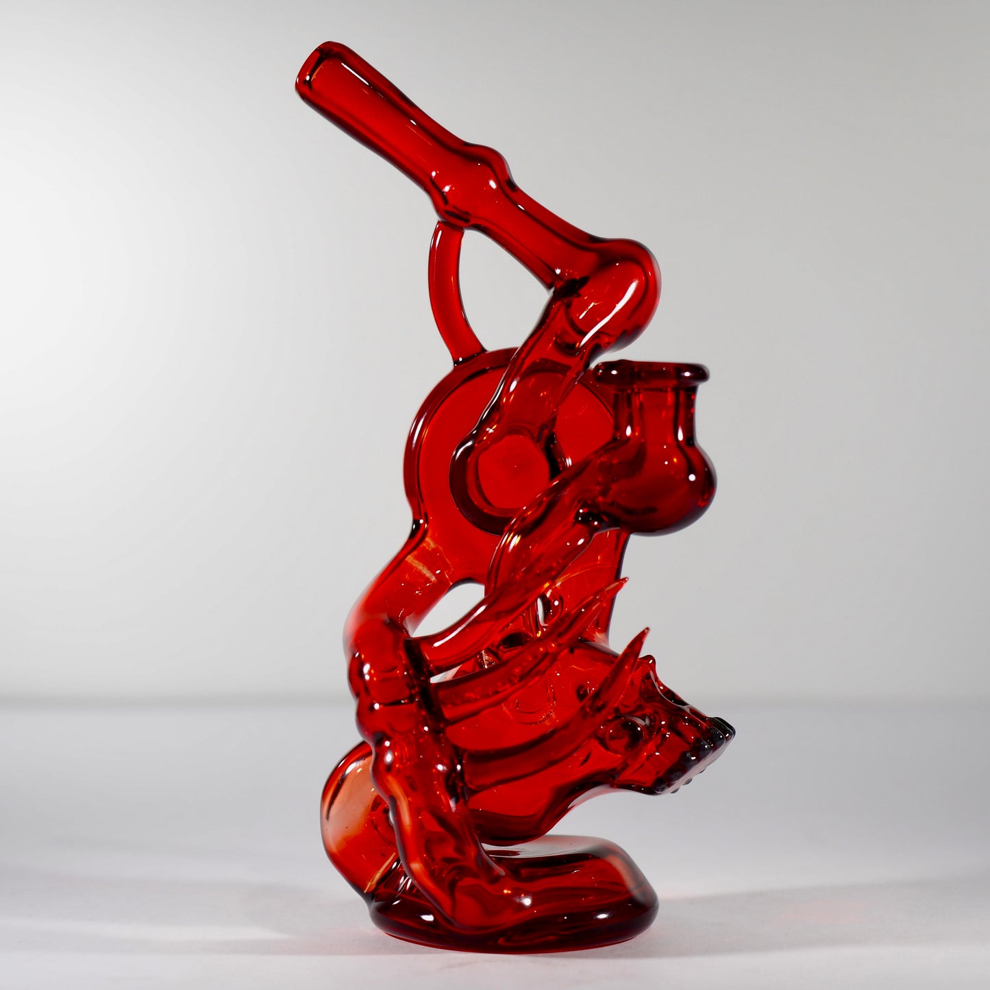 Warwick Glass - Red Skullcycler