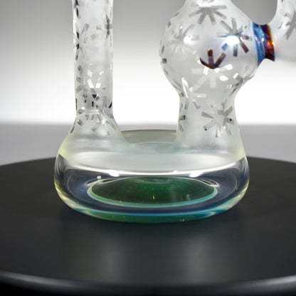 FUNKTION FACTORY - Blue Amber Purple Sandblasted Funkler