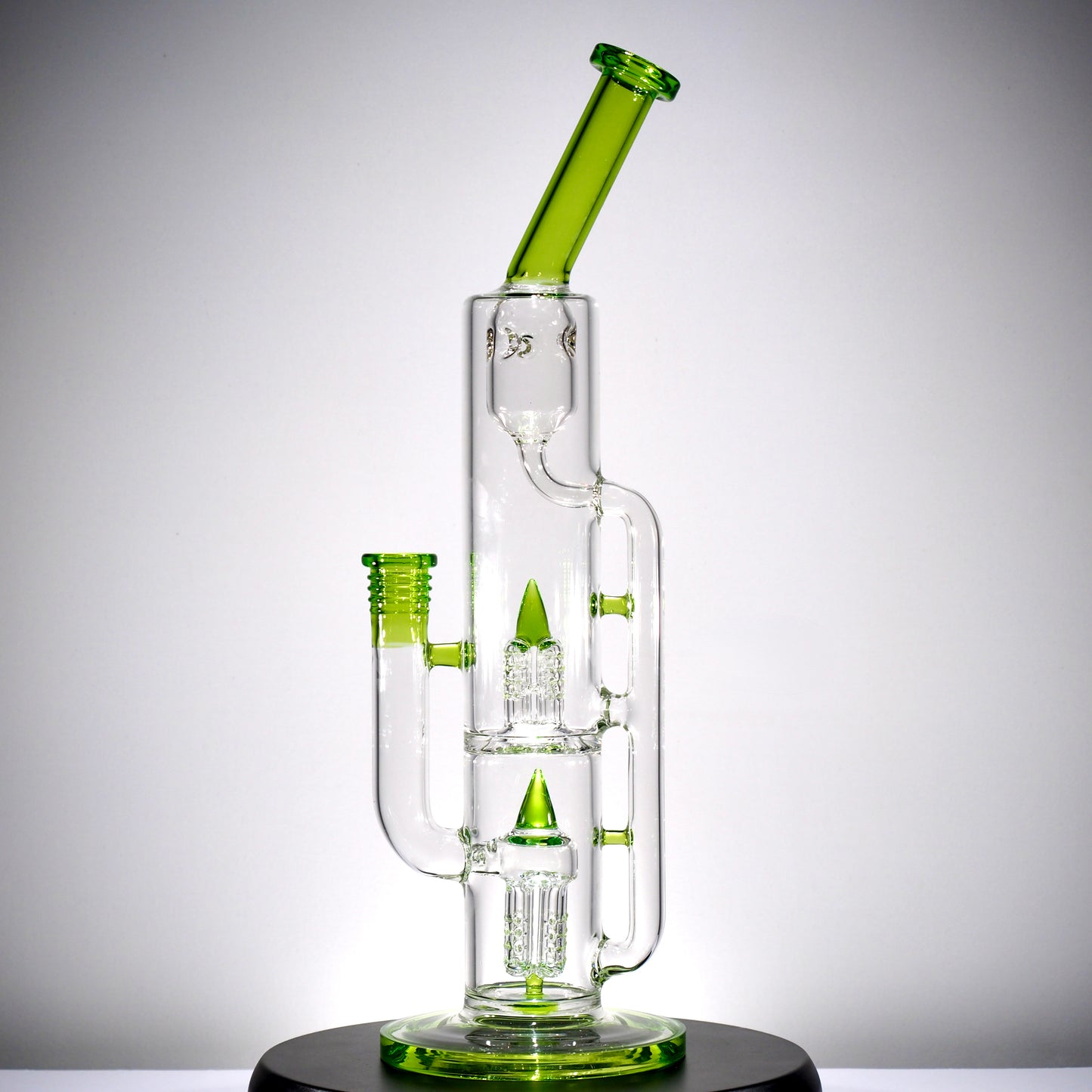 Dual Filter Inlined Rig with Drain