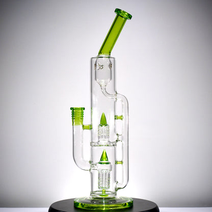 Dual Filter Inlined Rig with Drain