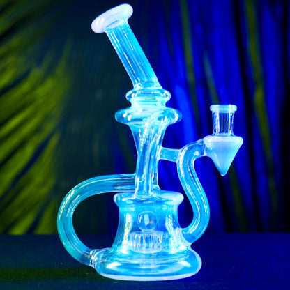 Floating Klein with Egg White Stone