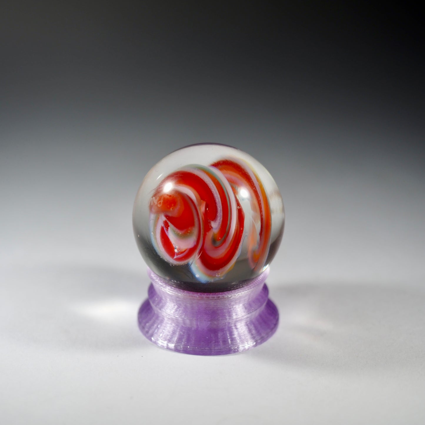 Rainbow Spiral Marble (UV)