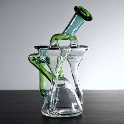 Man Child Glass "Accented Double Spinner