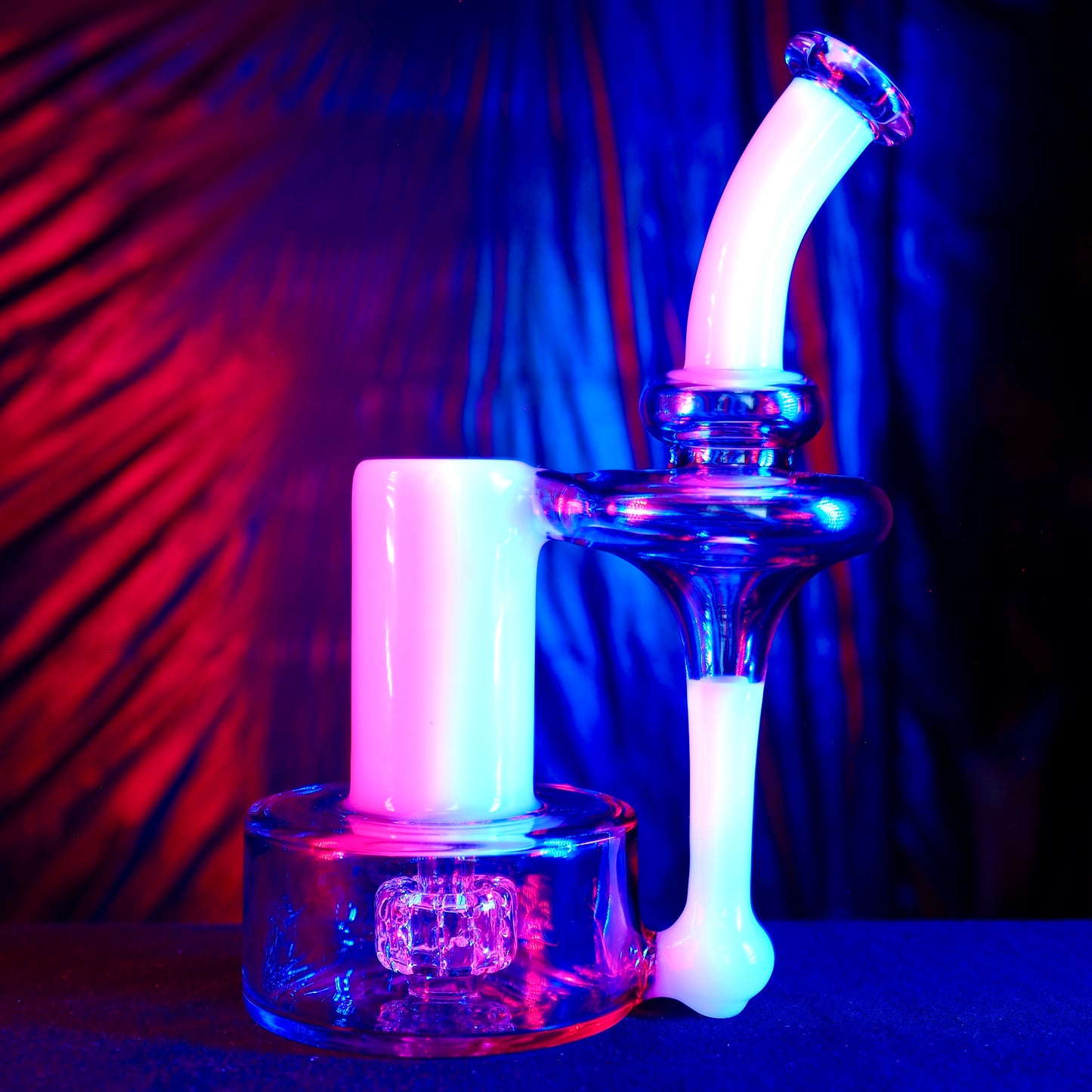 Purple on Clear with White RBR