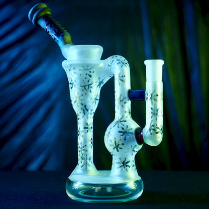 FUNKTION FACTORY - Blue Amber Purple Sandblasted Funkler