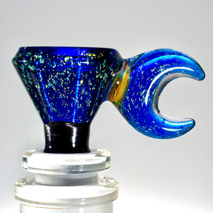 American Northstar glass Bowl with Moon handle
