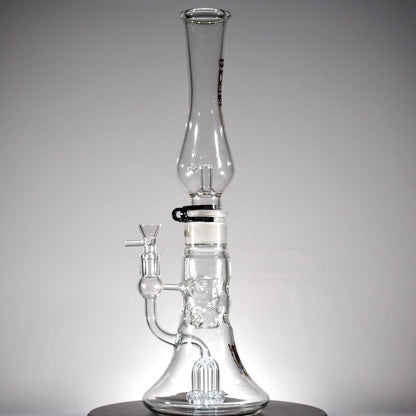 Honeycomb & Swiss Perc Bong with Helix Function