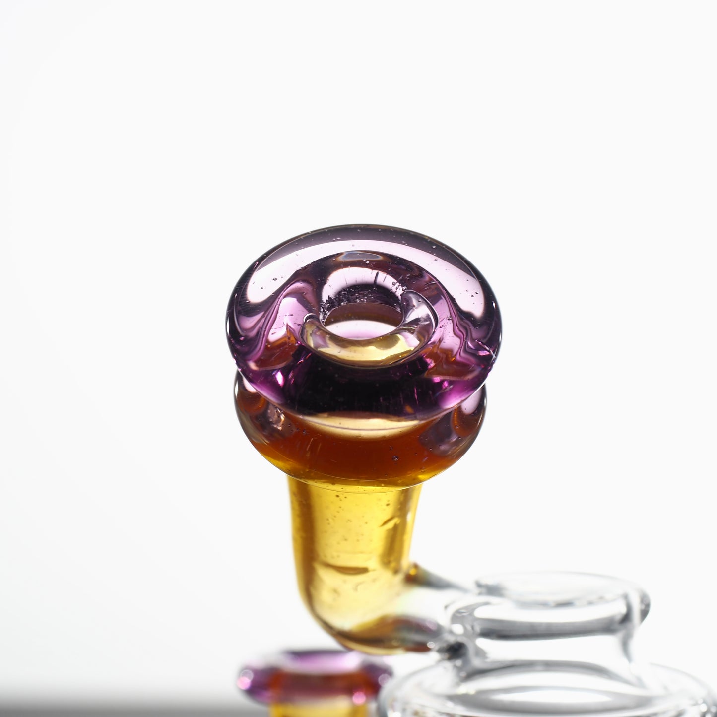 Man Child Glass "Accented Side-Saddle Recycler