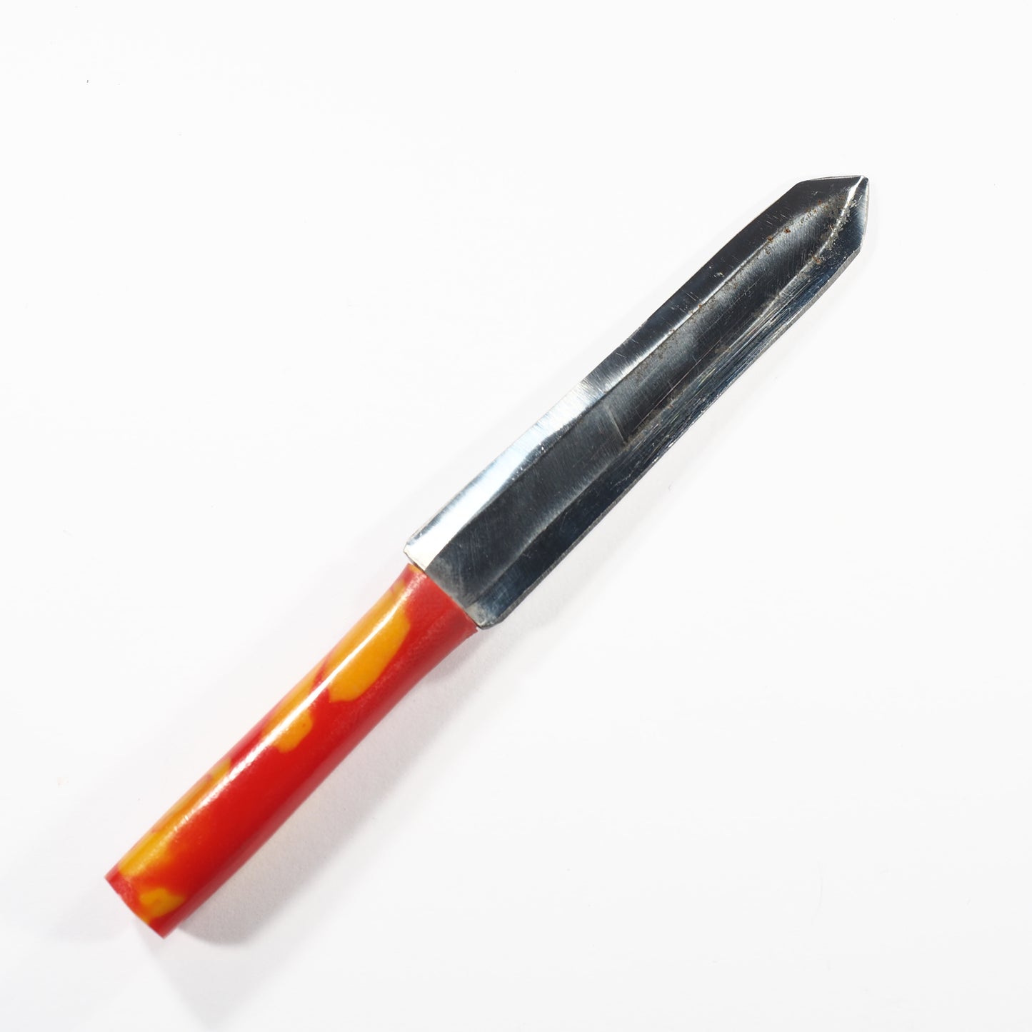 Dab Blade - Raider Sword - Steel - Red/Orange Resin Handle