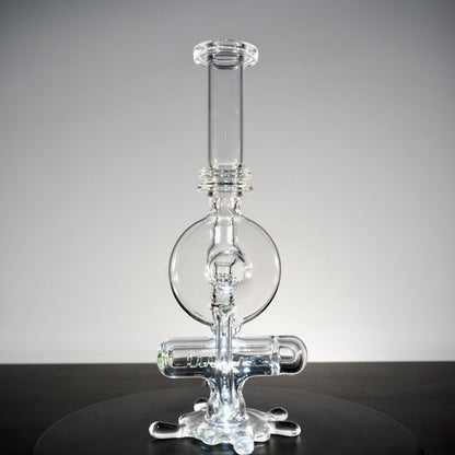 Aleycat Glass - Splatter Donut Recycler