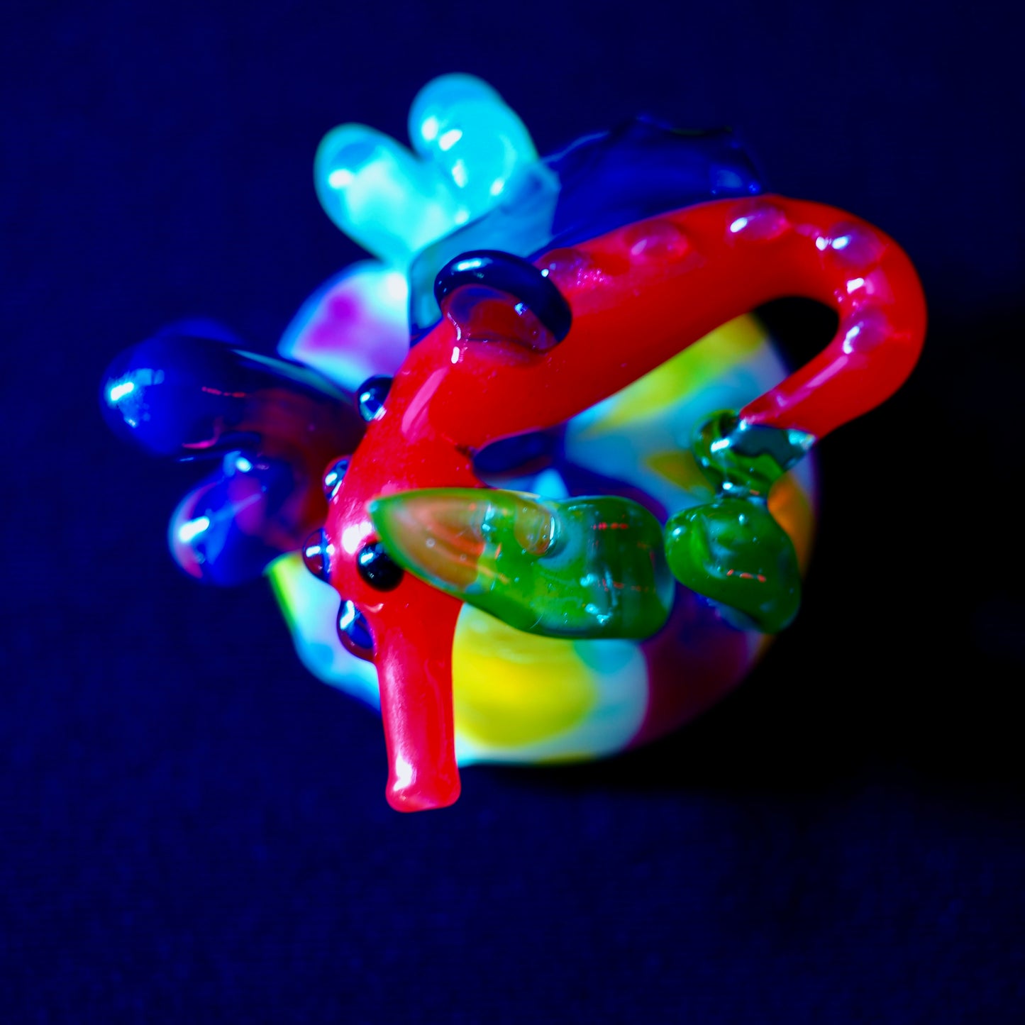 Reef Seahorse Pendant (UV)
