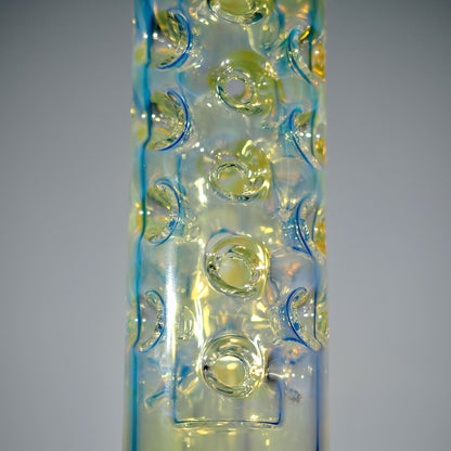 Silver/Yellow Fumed Fab