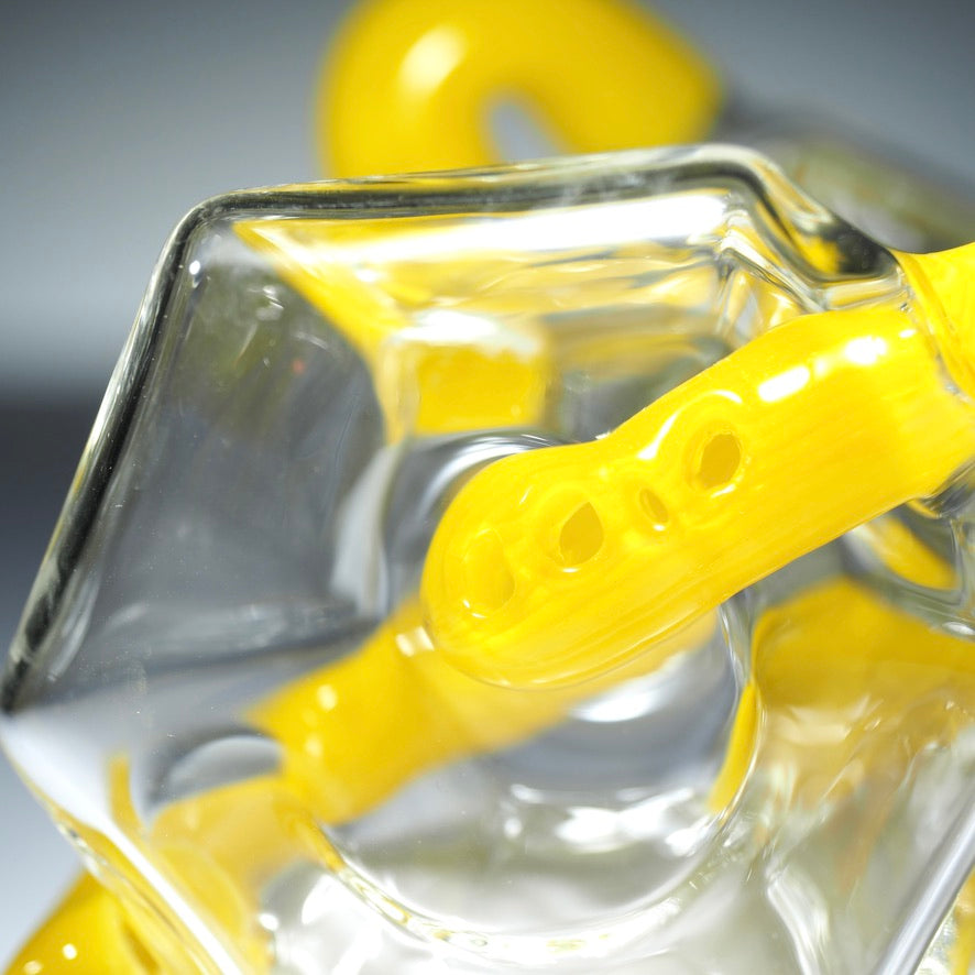 Recycler with 3 hole perc