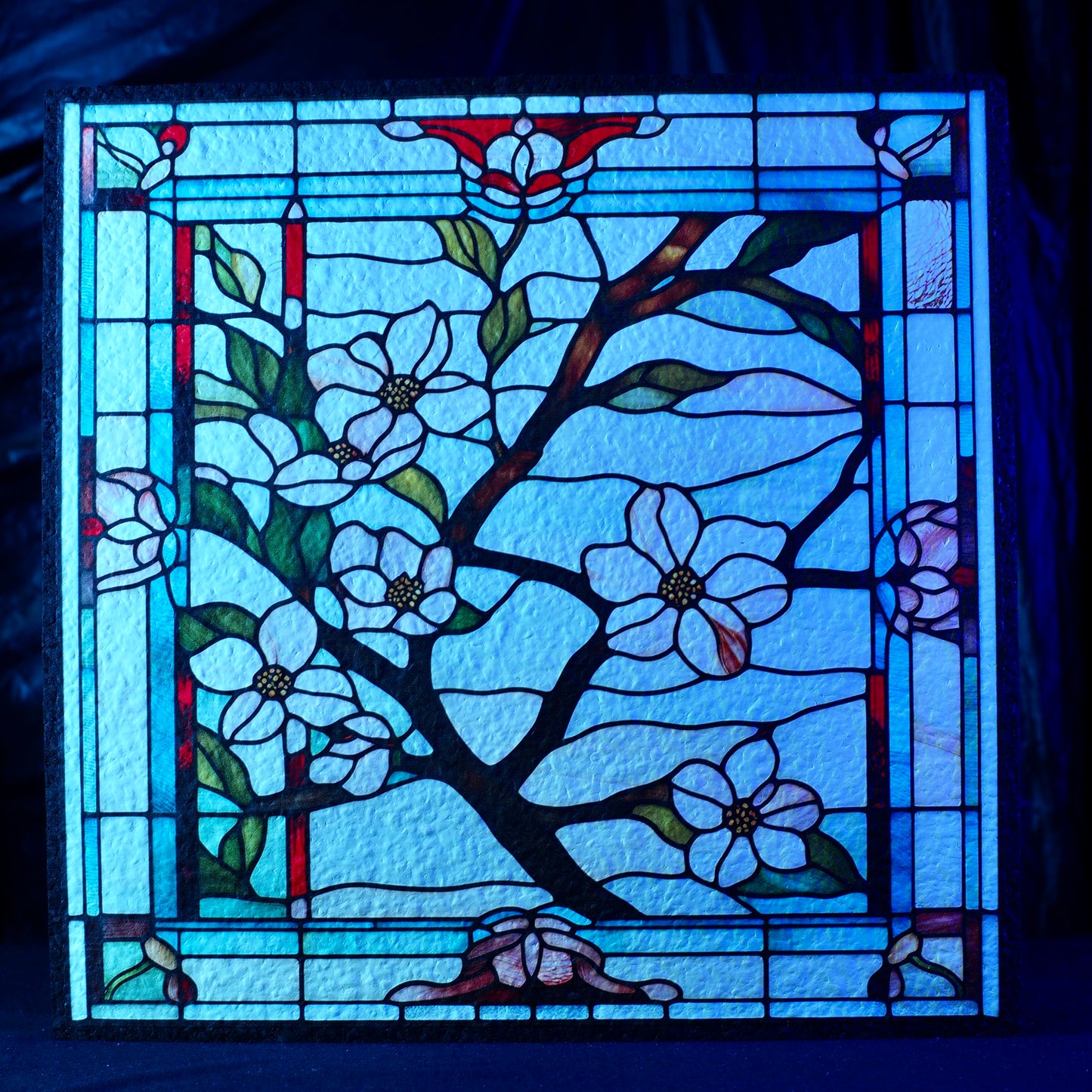 Moodmats -  Stained Flower 12