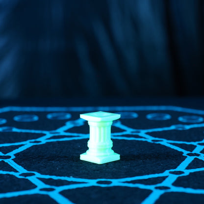 Vices - Roman Column Marble Stands (UV Glow in the dark)