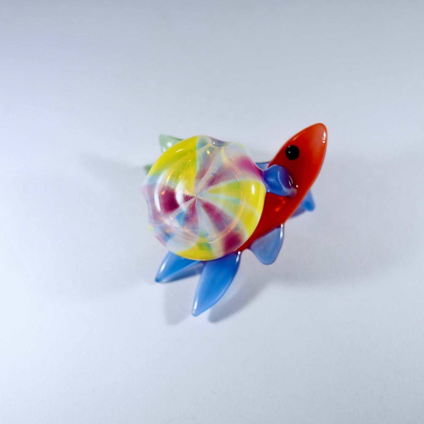 Reef Fish Pendant - Orange and Blue (UV)