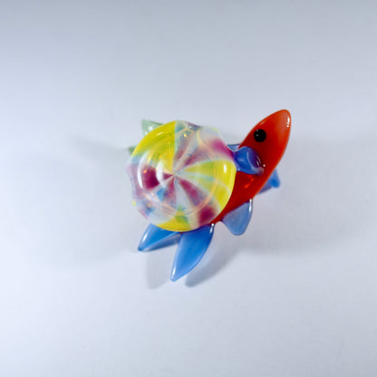 Reef Fish Pendant - Orange and Blue (UV)