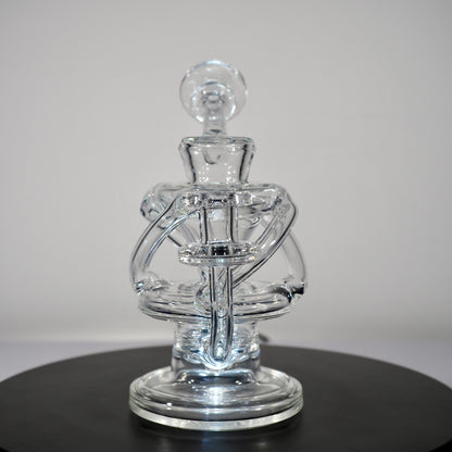 Sabai Glass - 4-Uptake Recycler Rig 10mm