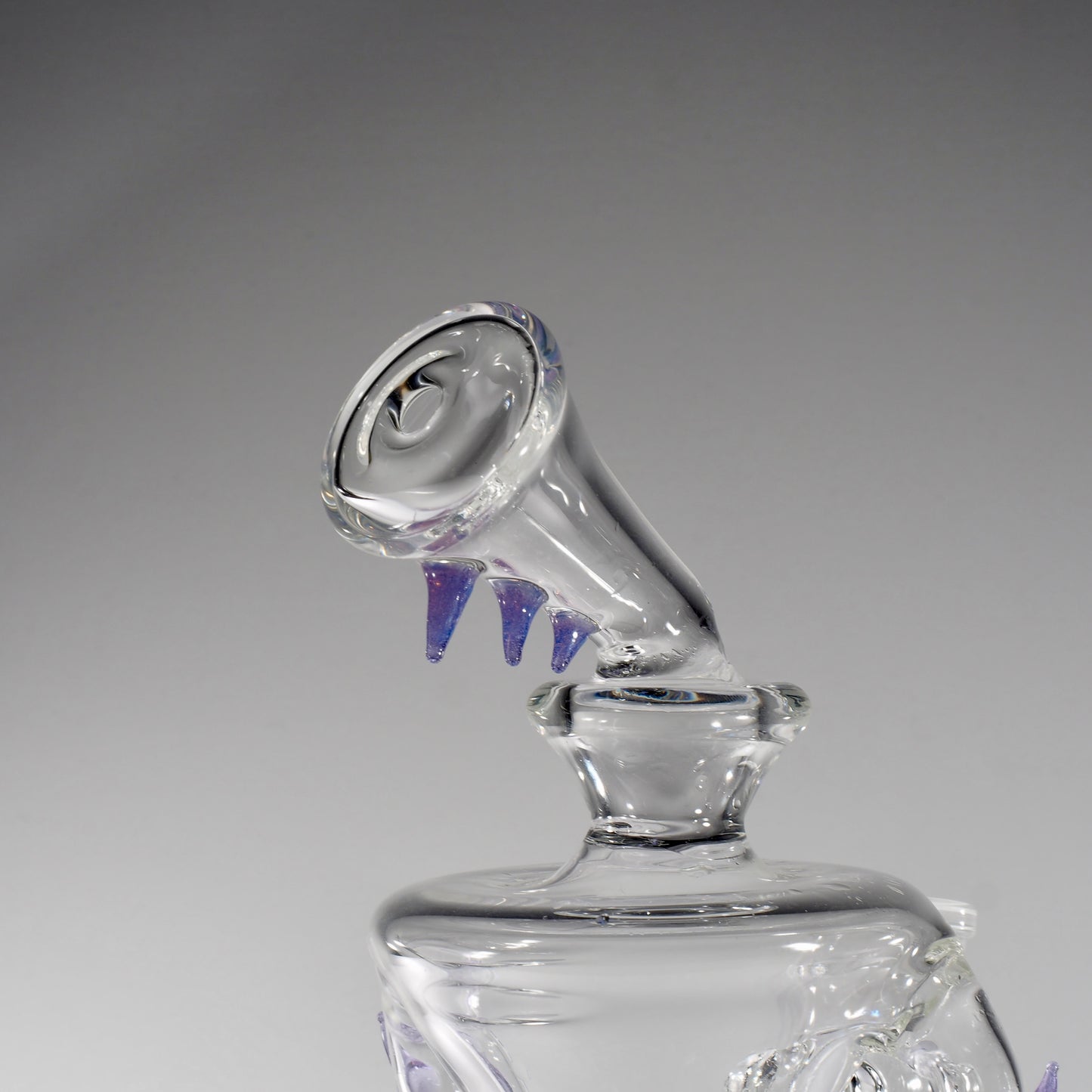 Dual uptake Rig with Purple horns