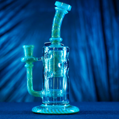 Green Fumed Straight Swiss Fab