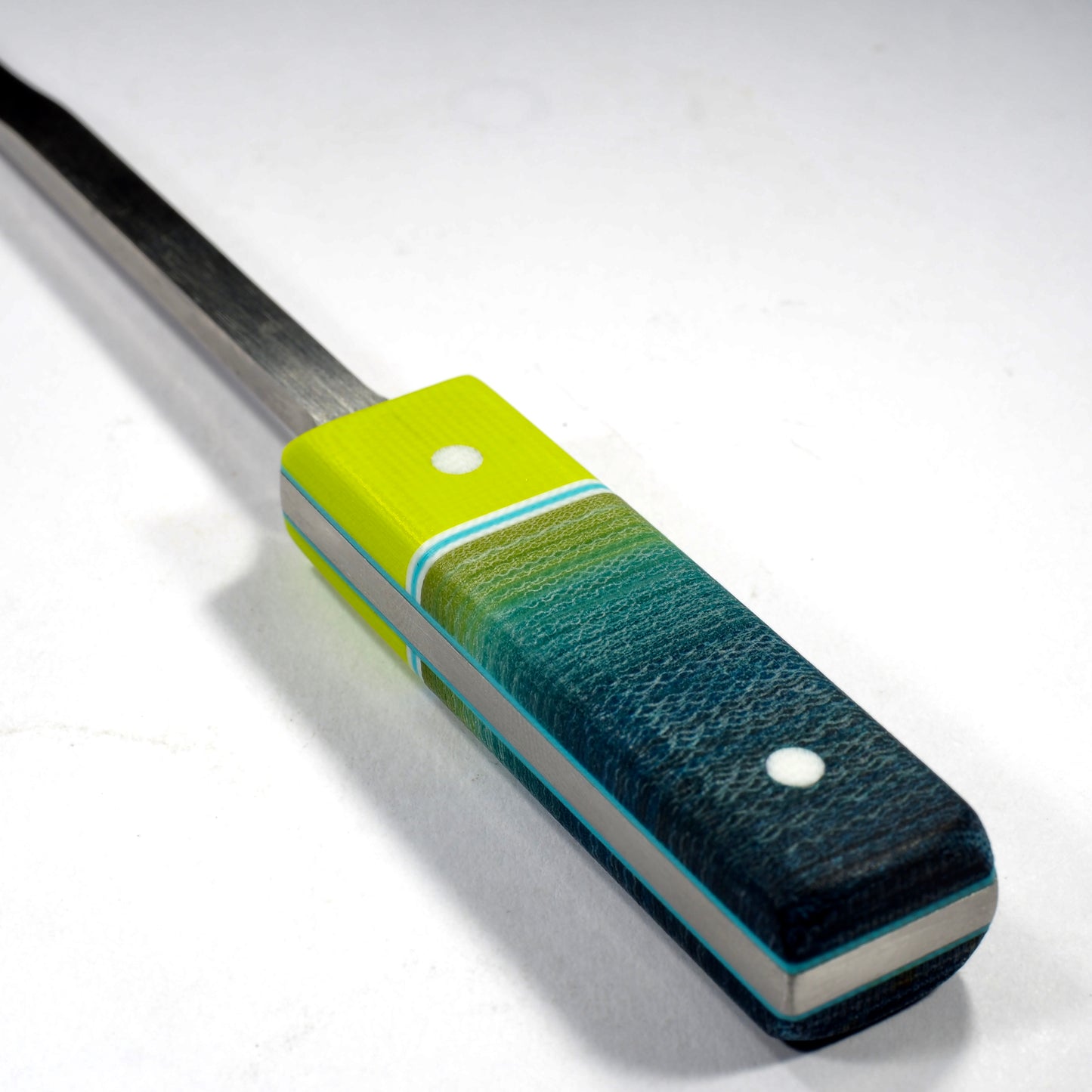 Kal Hooto Creations - The Heady Slim Dab Tool (UV Reactive x Micarta)