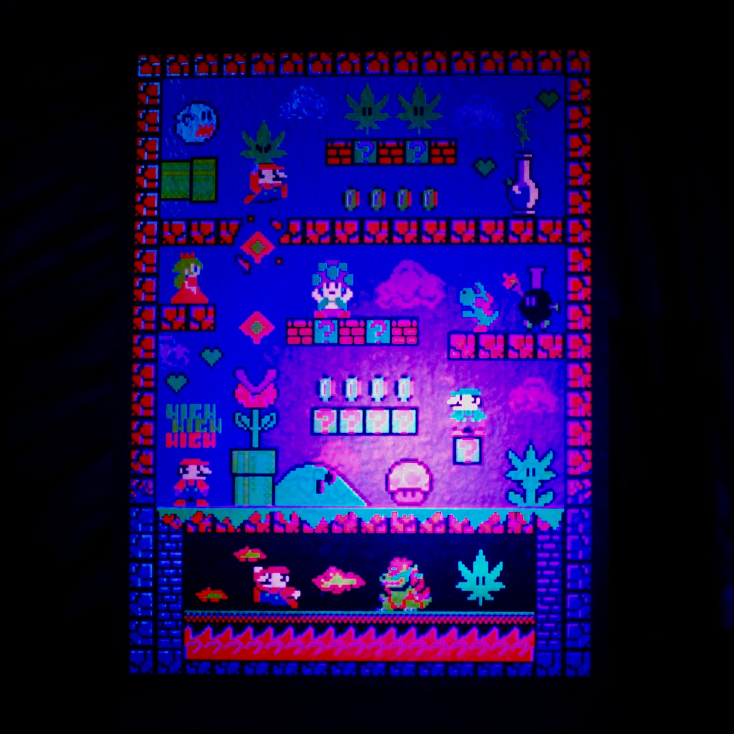 Moodmats - Super 8-Bit Arcade (UV Reactive)