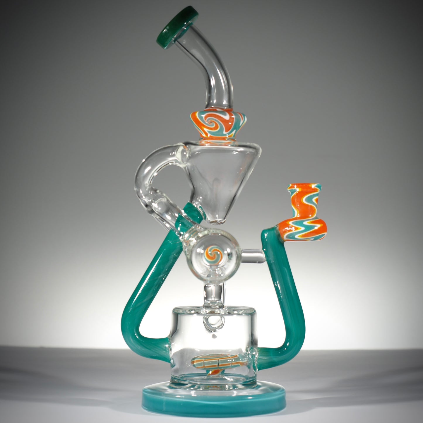 Showerhead Perc with inline perc and Recycler