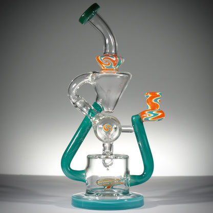 Showerhead Perc with inline perc and Recycler