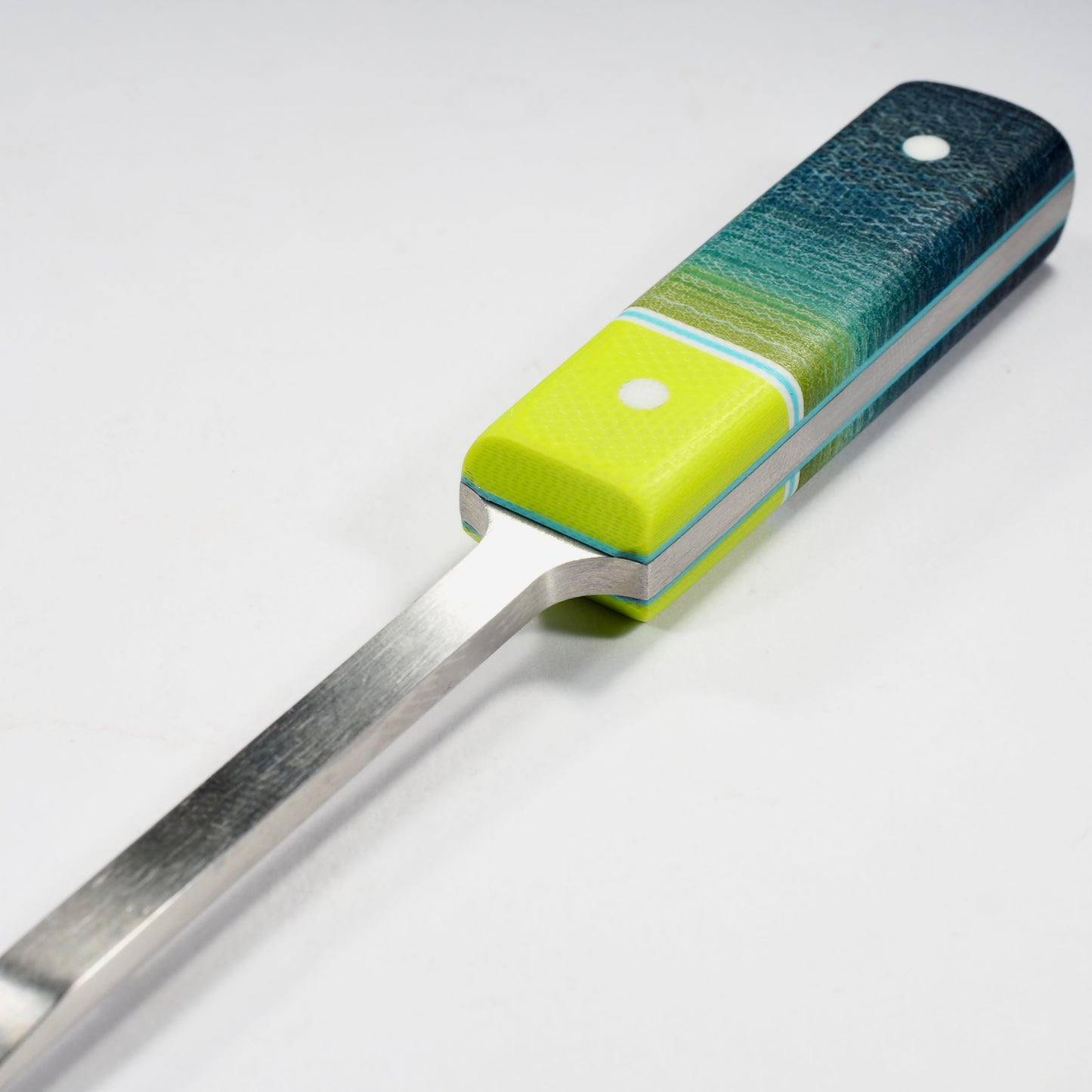 Kal Hooto Creations - The Heady Slim Dab Tool (UV Reactive x Micarta)