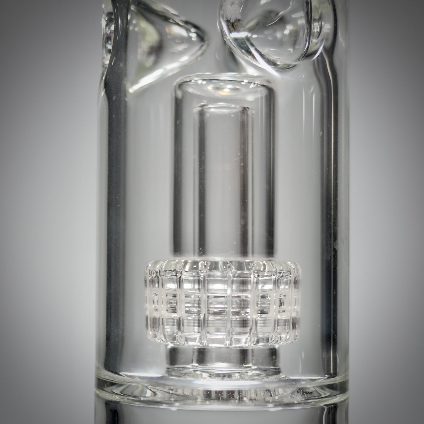 4 Perc Glass Tube Bong