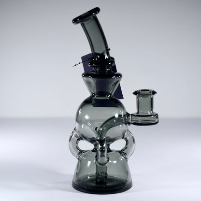 7" 4-Arm Dab Rig with Dual chamber - Black