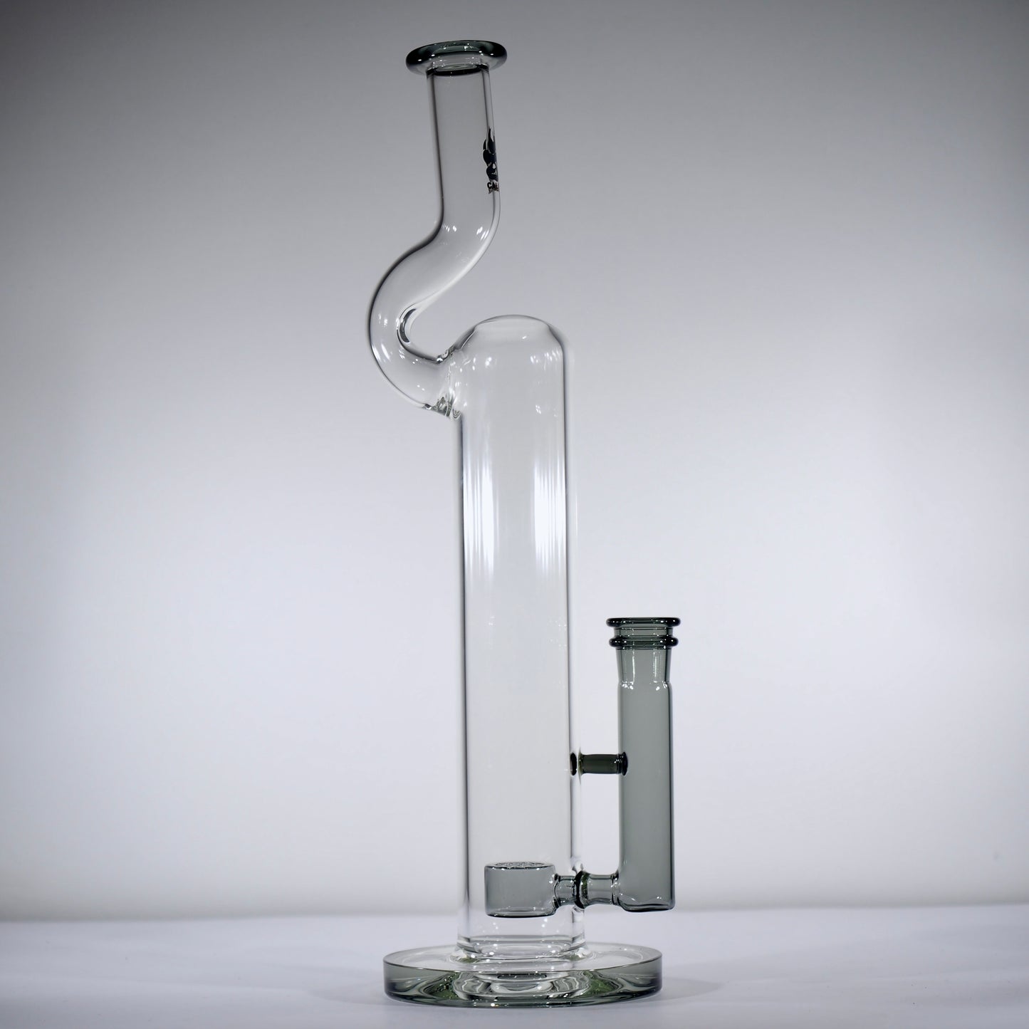 Calibear 16" Natty Neck Flower Bong | Flower of Life Perc Glass Water Pipe