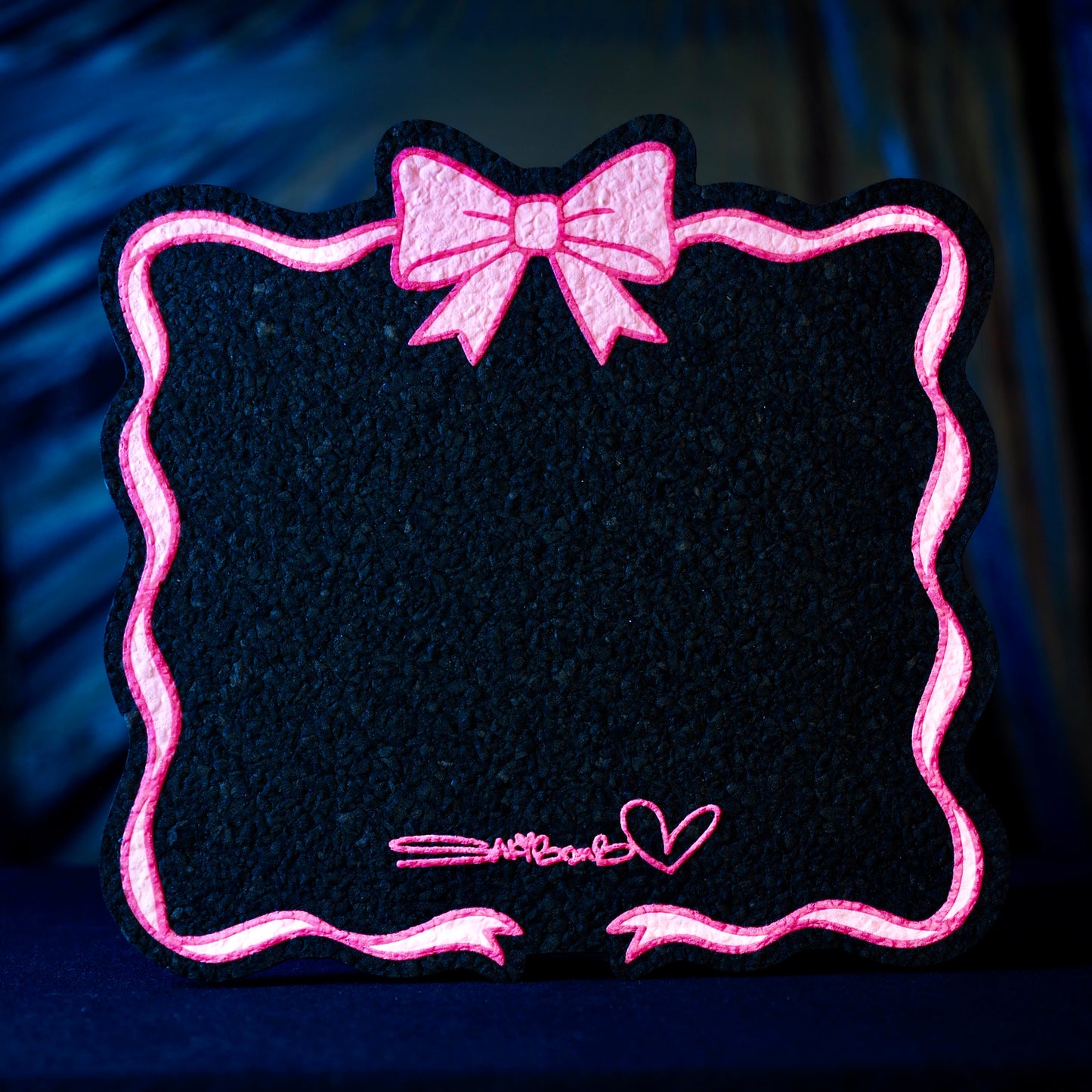 Moodmats - Pink Ribbon Frame