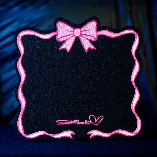 Moodmats - Pink Ribbon Frame